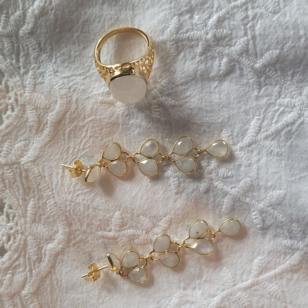 Moonstone Earrings